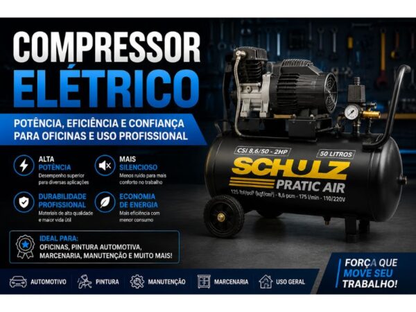 Compressor Elétrico: Guia Completo + Melhor Modelo