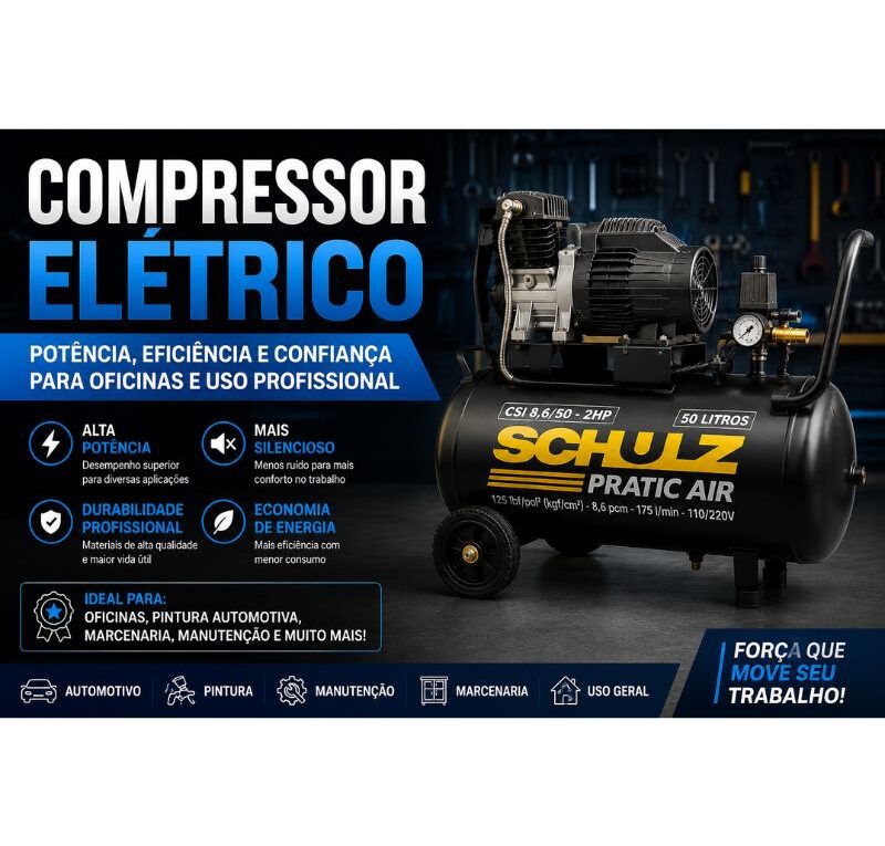 Compressor Elétrico: Guia Completo + Melhor Modelo