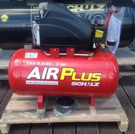 compressor Schulz Air Plus 50 litros para pintura