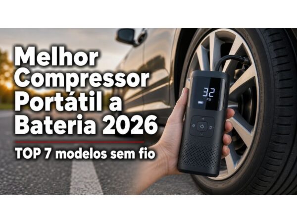 melhor compressor de ar portátil a bateria 2026 sem fio 150psi